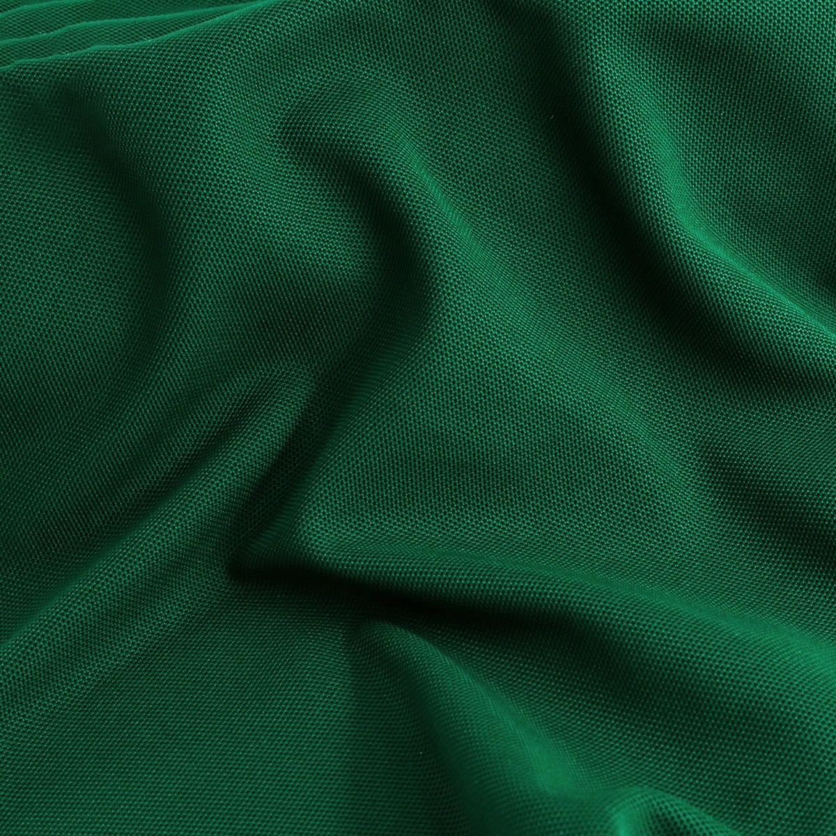 Close-up of green ECO-TECH rPET fabric